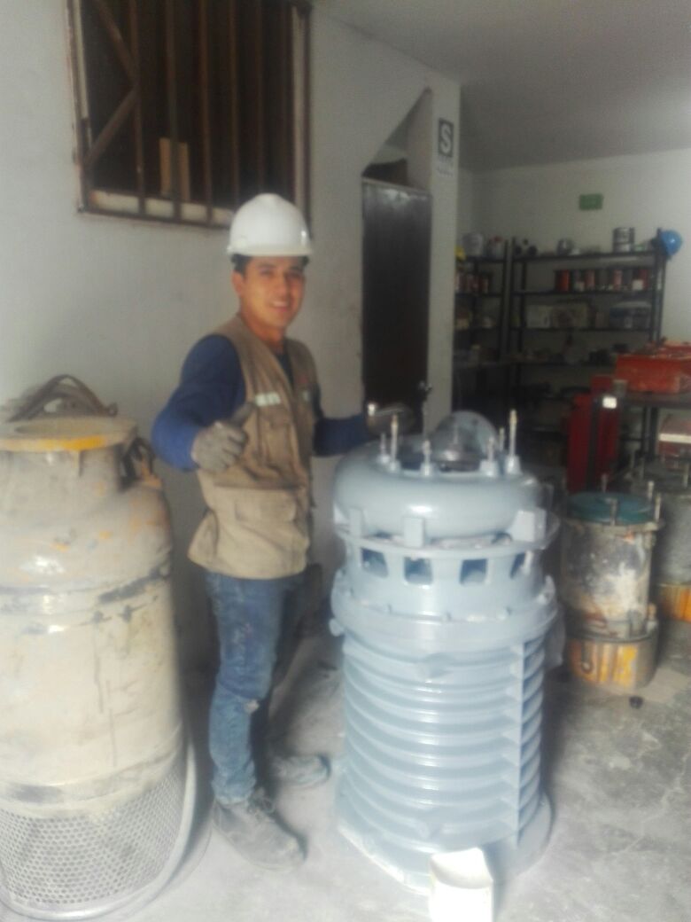 reparacion-bomba-Flygt2400-voltransperu-002